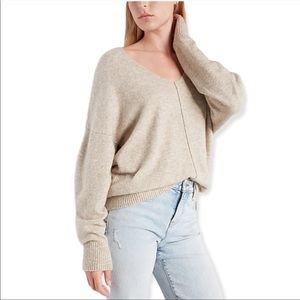 Express V neck sweater